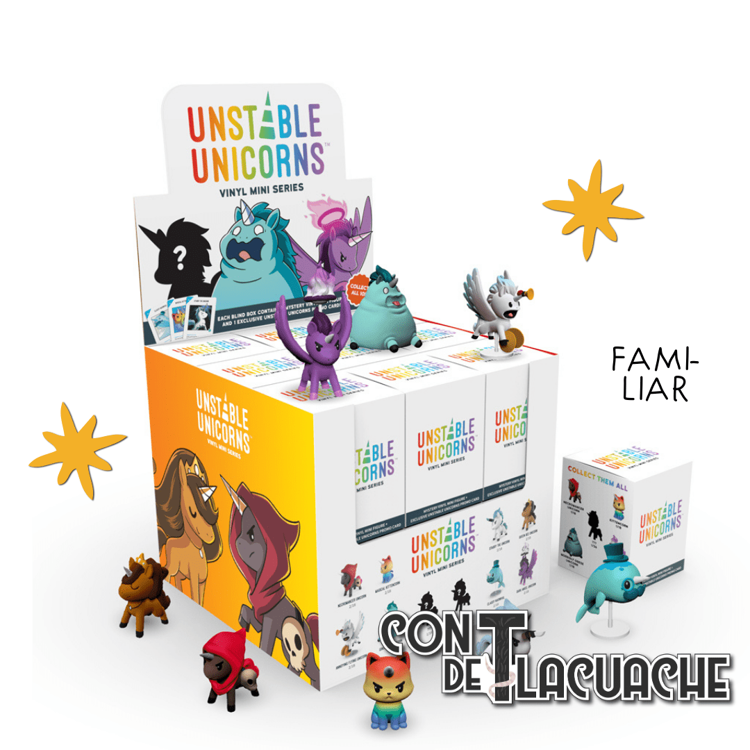 Unstable Unicorns Vinyl Minis | Tee Turtle - Con T de Tlacuache - Tee Turtle
