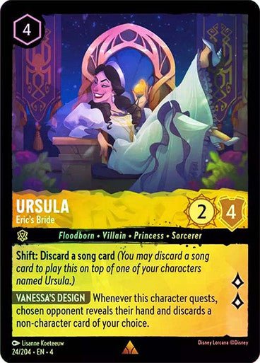 Ursula - Eric's Bride ( Cold Foil ) | Ravesburger - Con T de Tlacuache - Ravensburger