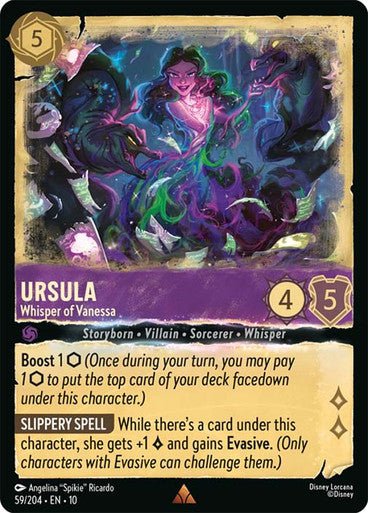 Ursula (Non - foil) - Con T de Tlacuache - Ravensburger