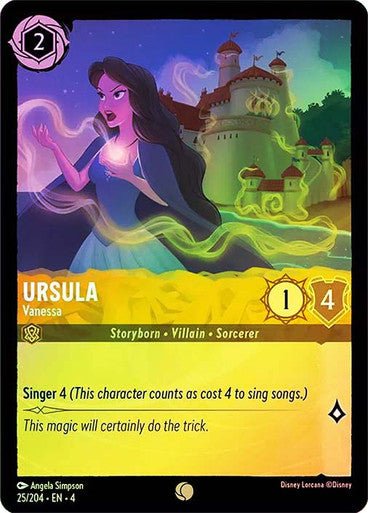 Ursula - Vanessa ( Cold Foil ) | Ravesburger - Con T de Tlacuache - Ravensburger