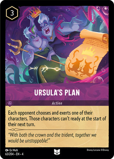 Ursula's Plan ( Non-foil ) | Ravesburger