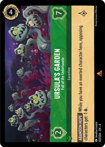 Ursula's Garden - Full of the Unfortunate ( Non - foil ) | Ravesburger - Con T de Tlacuache - Ravensburger