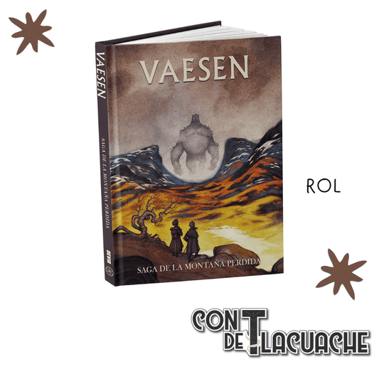 Vaesen - Expansión - Saga De La Montaña Perdida - Juego De Rol - Libro | DEVIR - Con T de Tlacuache - Con T de Tlacuache