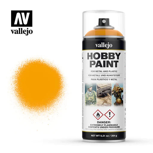 Sun Yellow Hobby Paint In Spray 400ml (28018) | Vallejo