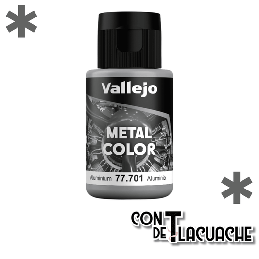 Vallejo Metal Color 77.701 Aluminium 32ml | Vallejo - Con T de Tlacuache - Vallejo