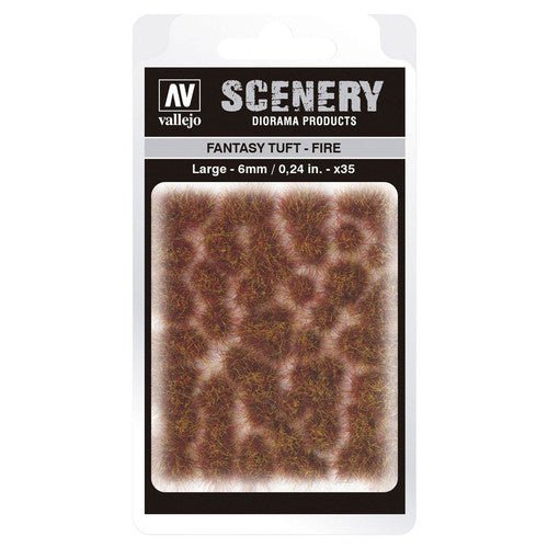 Vallejo Scenery Fantasy Tuft Fire Large - Con T de Tlacuache - Vallejo