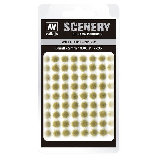 Vallejo Scenery Wild Tuft Beige Small - Con T de Tlacuache - Vallejo