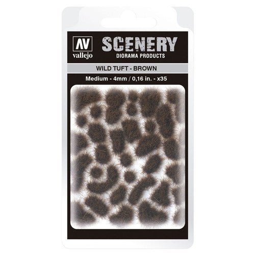 Vallejo Scenery Wild Tuft Brown Medium - Con T de Tlacuache - Vallejo