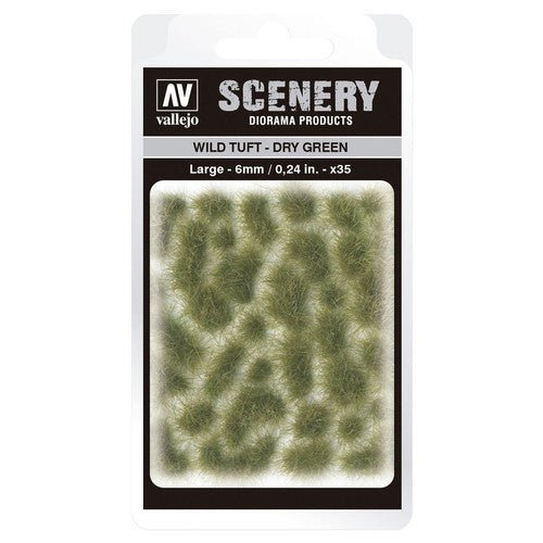 Vallejo Scenery Wild Tuft Dry Green Large - Con T de Tlacuache - Vallejo