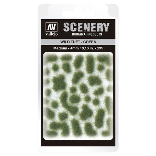 Vallejo Scenery Wild Tuft Green Medium - Con T de Tlacuache - Vallejo