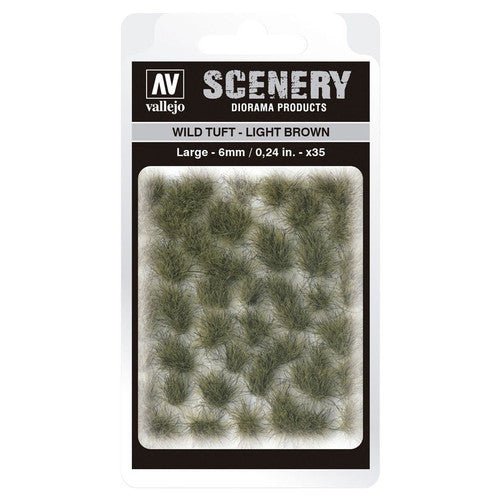 Vallejo Scenery Wild Tuft Light Brown Large - Con T de Tlacuache - Vallejo