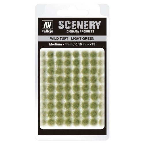Vallejo Scenery Wild Tuft Light Green Medium - Con T de Tlacuache - Vallejo