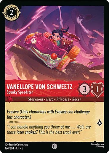 Vanellope von Schweetz - Spunky Speedster (Non - foil) - Con T de Tlacuache - Ravensburger