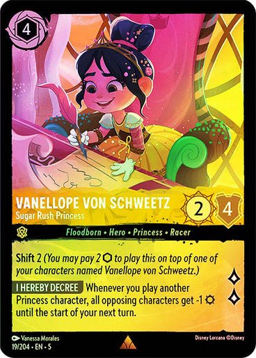 Vanellope von Schweetz - Sugar Rush Princess (Cold Foil ) - Con T de Tlacuache - Ravensburger
