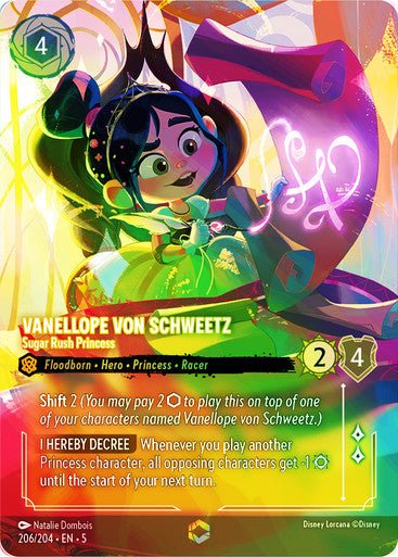 Vanellope von Schweetz - Sugar Rush Princess (Inkwash Foil ) - Con T de Tlacuache - Ravensburger