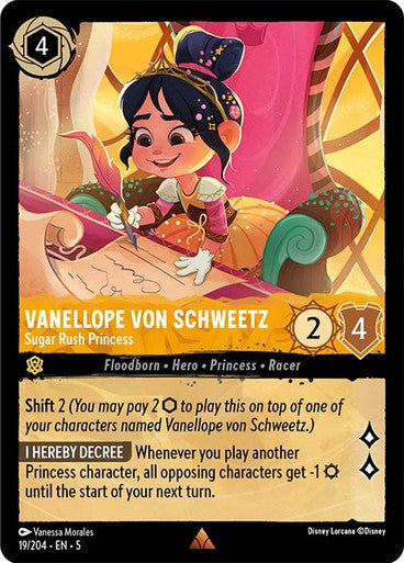 Vanellope von Schweetz - Sugar Rush Princess (Non - foil ) - Con T de Tlacuache - Ravensburger