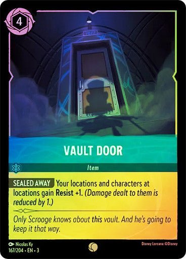 Vault Door (Cold Foil) - Con T de Tlacuache - Ravensburger