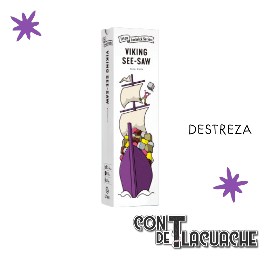 Viking See - Saw | itten Funbrick Series - Con T de Tlacuache - itten Funbrick Series