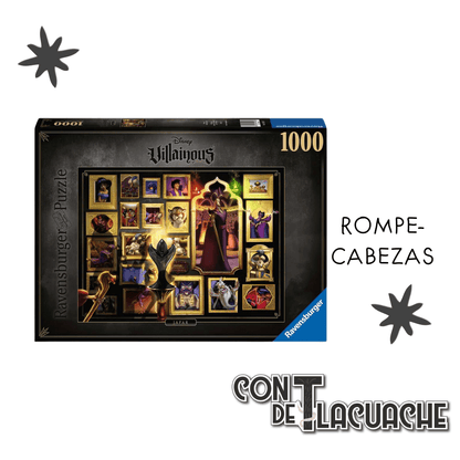 Villanos Jafar (1000pzas) | Ravensburger - Con T de Tlacuache - Ravensburger