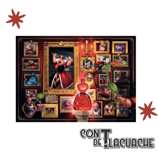 Villanos Reina de Corazones (1000pzas) | Ravensburger - Con T de Tlacuache - Ravensburger