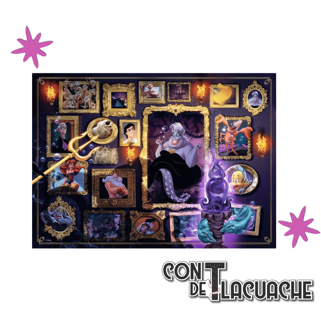 Villanos Ursula (1000pzas) | Ravensburger - Con T de Tlacuache - Ravensburger