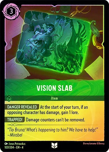 Vision Slab ( Cold Foil ) | Ravesburger - Con T de Tlacuache - Ravensburger