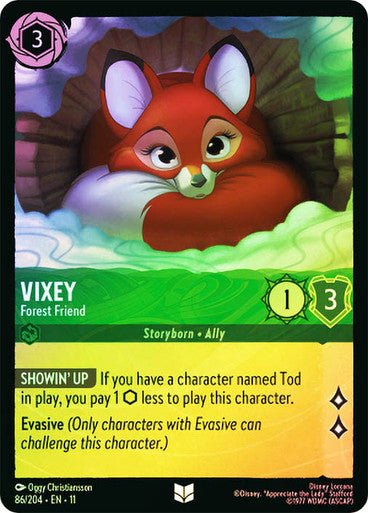 Vixey (Cold Foil) | Ravensburger - Con T de Tlacuache - Ravensburger
