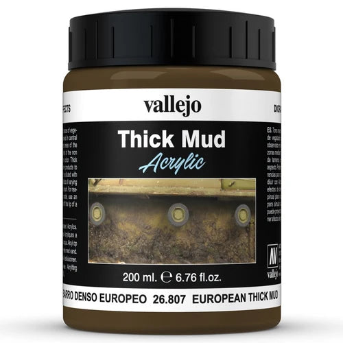 Diorama FX European Thick Mud (200 ml) 26807 | Vallejo
