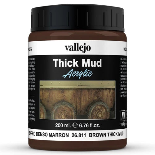 Diorama FX Brown Thick Mud (200 ml) 26811 | Vallejo