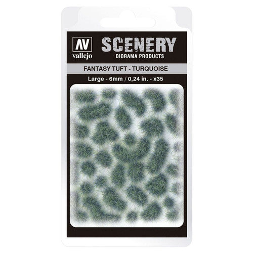 Vallejo Scenery: Fantasy Tuft: Turquoise: Large