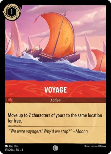 Voyage (Non - foil) - Con T de Tlacuache - Ravensburger
