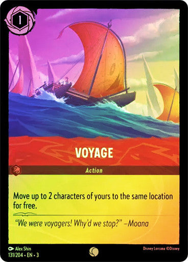 Voyage (Cold Foil)