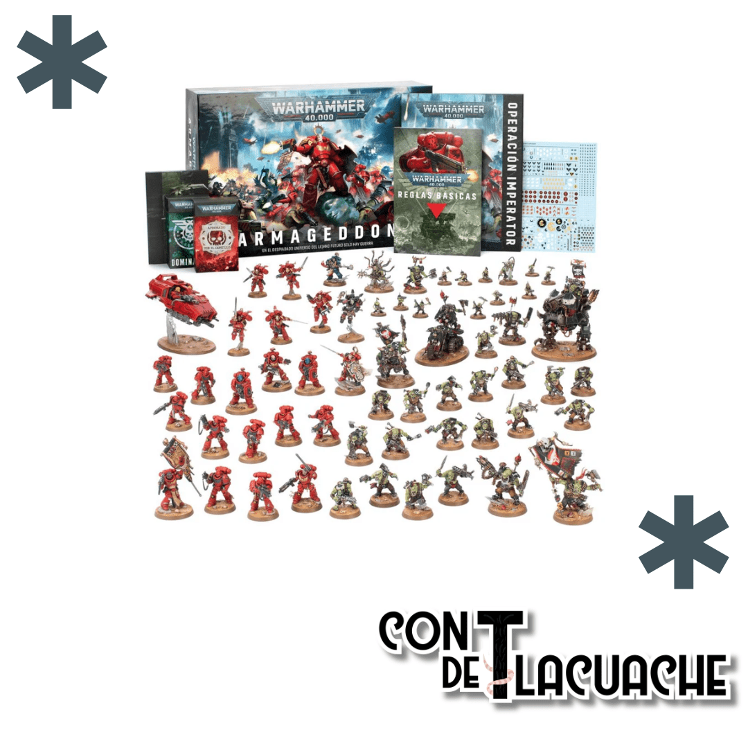 Warhammer 40 000 ARMAGEDDON Box 11 Edition | Games Workshop - Con T de Tlacuache - Games Workshop