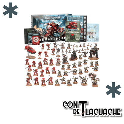 Warhammer 40 000 ARMAGEDDON Box 11 Edition | Games Workshop - Con T de Tlacuache - Games Workshop