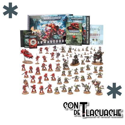 Warhammer 40 000 ARMAGEDDON Box 11 Edition | Games Workshop - Con T de Tlacuache - Games Workshop