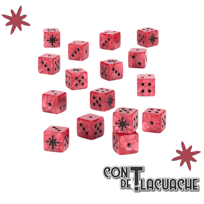 Warhammer 40000: Chaos S/Marines Dice | Games Workshop - Con T de Tlacuache - Games Workshop