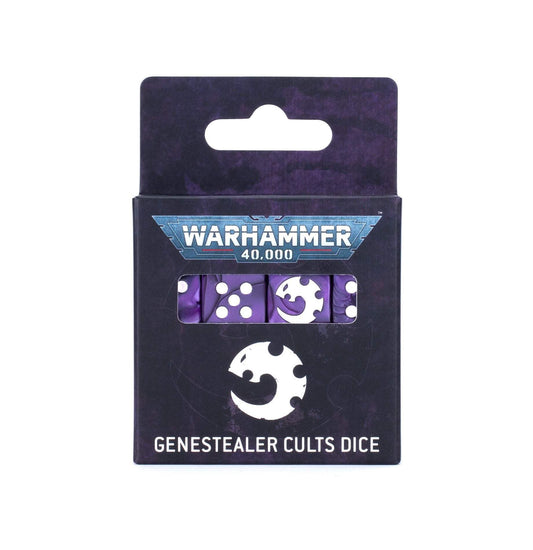 Warhammer 40000: Genestealer Cults Dice | Games Workshop - Con T de Tlacuache - Games Workshop