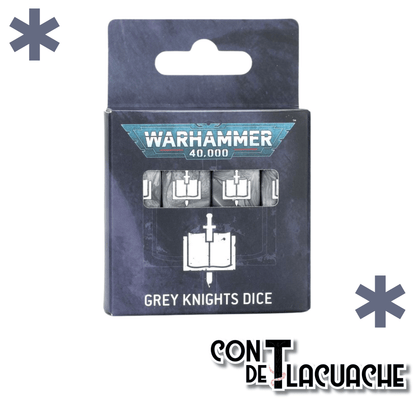 Warhammer 40000 Grey Knights Dice | Games Workshop - Con T de Tlacuache - Games Workshop