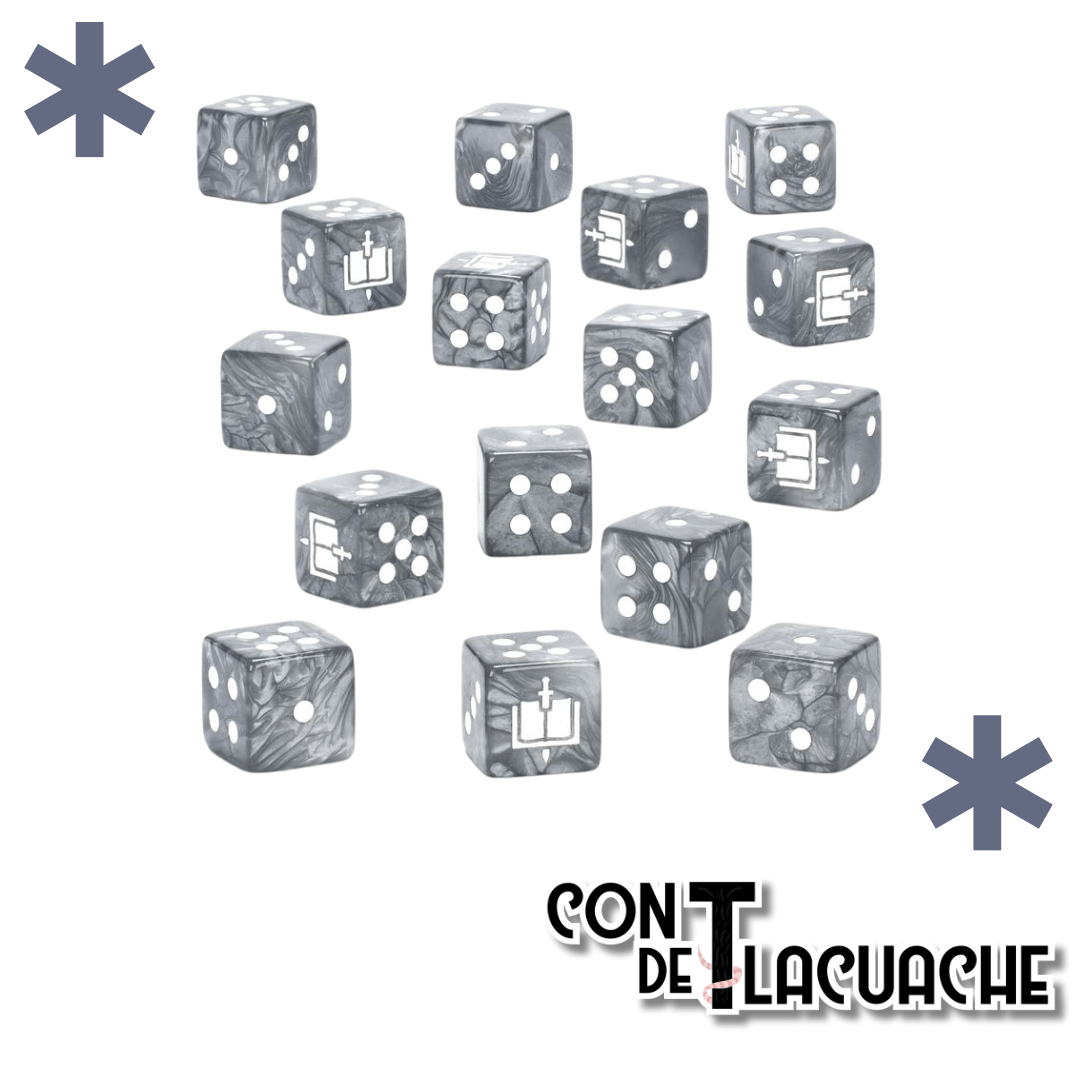 Warhammer 40000 Grey Knights Dice | Games Workshop - Con T de Tlacuache - Games Workshop