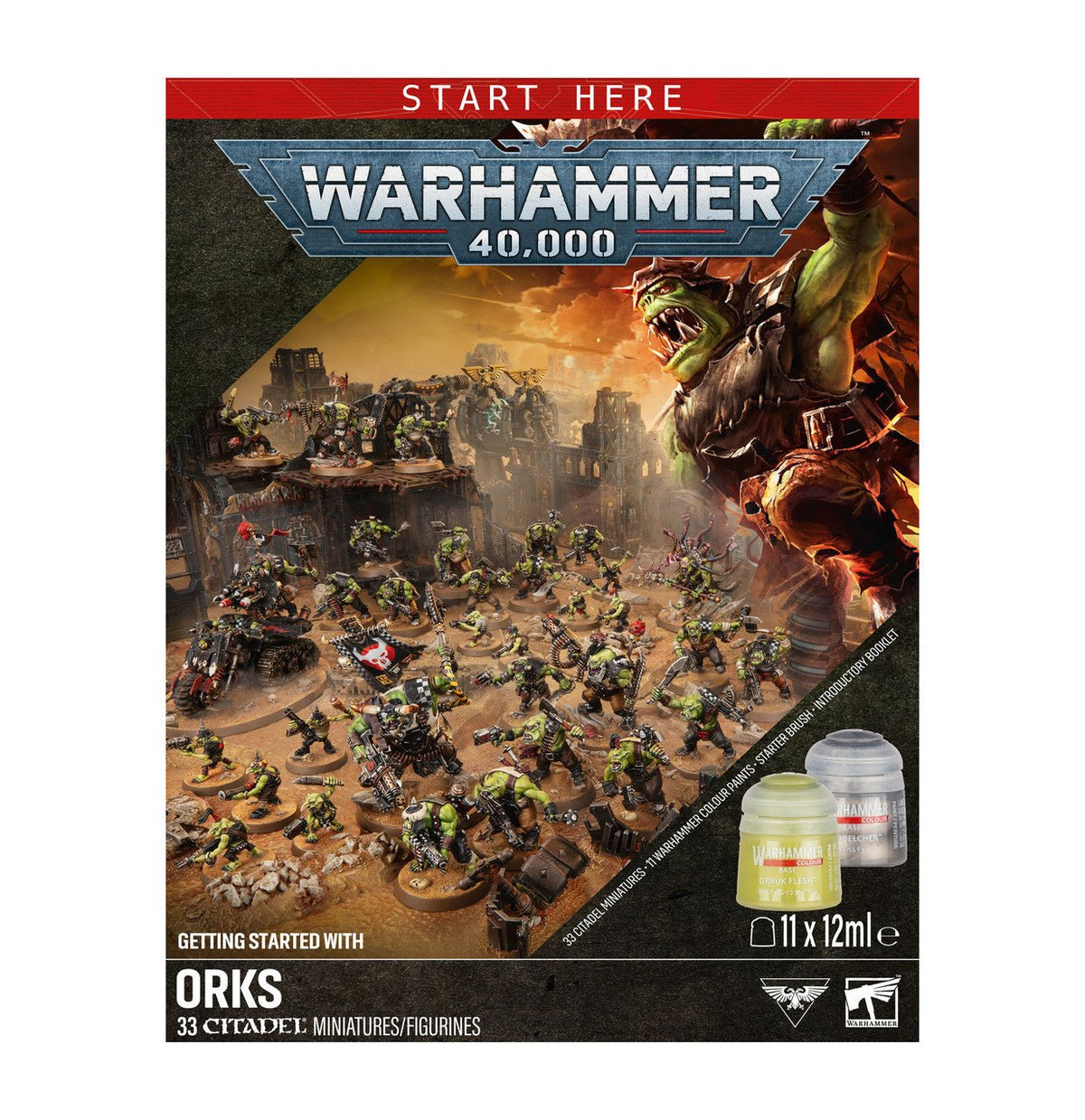 Warhammer 40,000: Guía de Inicio con Orkos 11th Edicion | Games Workshop - Con T de Tlacuache - Games Workshop