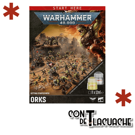 Warhammer 40,000: Guía de Inicio con Orkos 11th Edicion | Games Workshop - Con T de Tlacuache - Games Workshop
