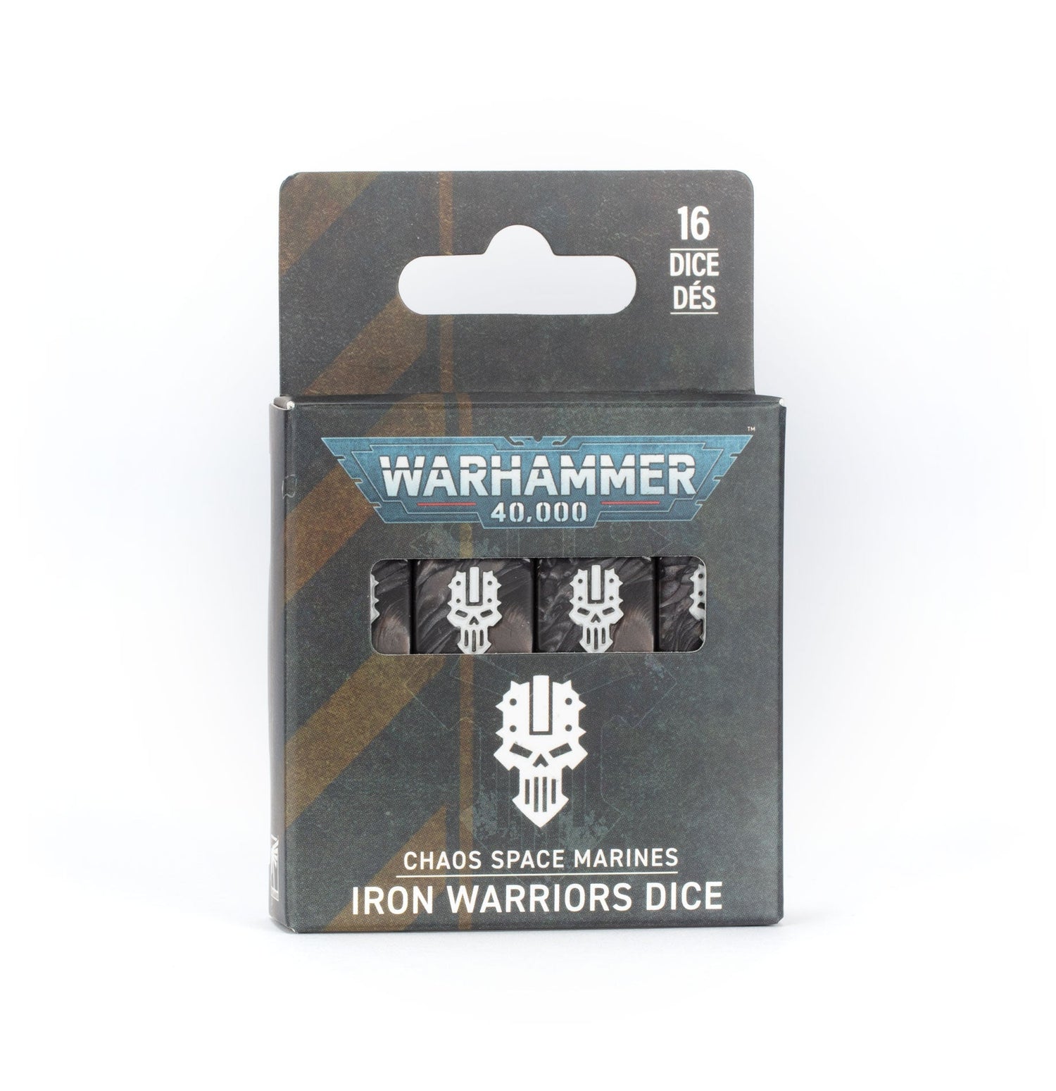 Warhammer 40000 Iron Warriors Dice | Games Workshop - Con T de Tlacuache - Games Workshop