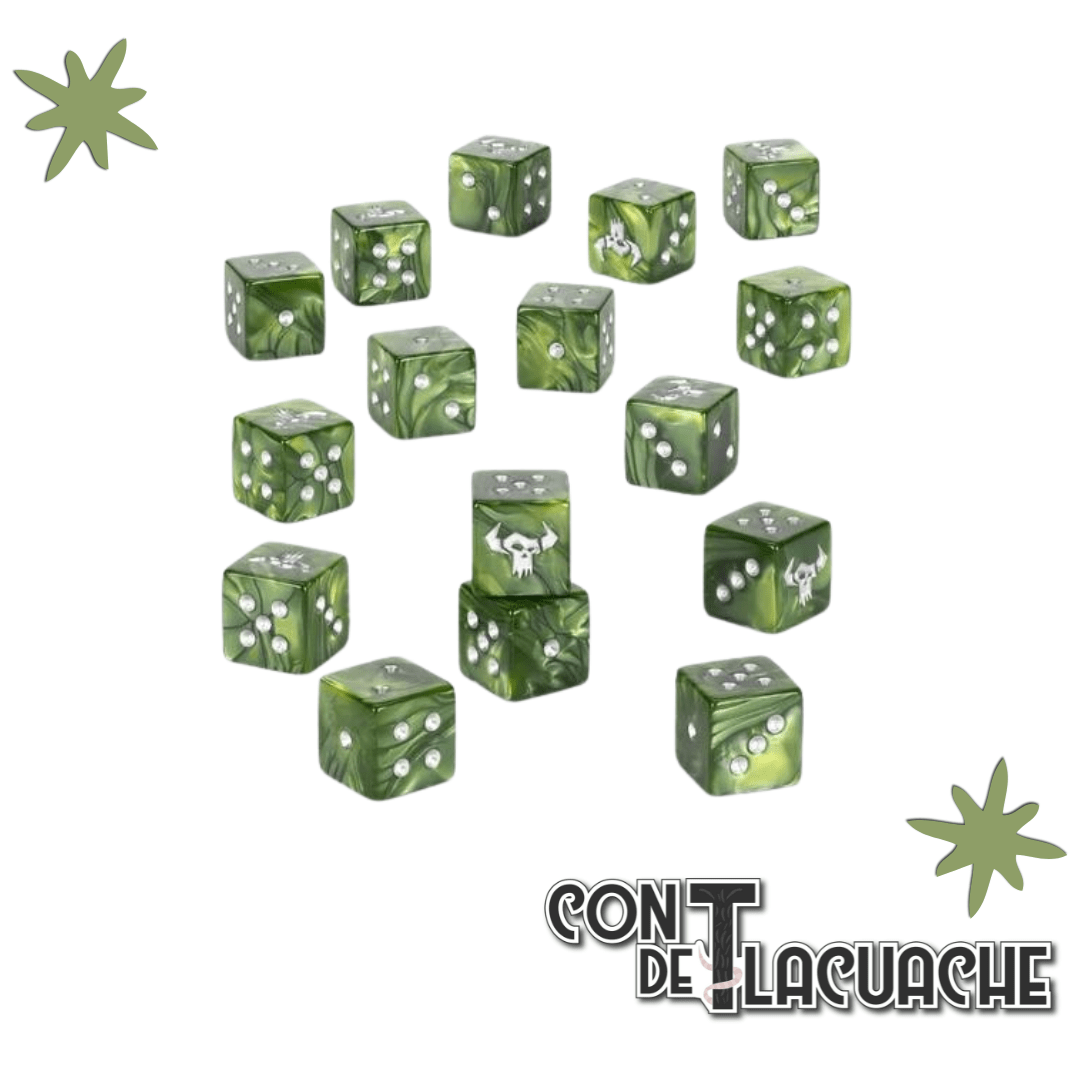 Warhammer 40000: Orks Dice | Games Workshop - Con T de Tlacuache - Games Workshop