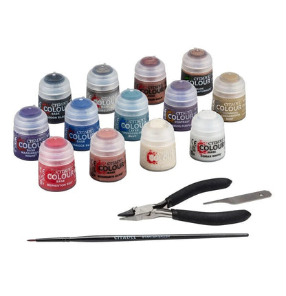 Warhammer 40,000 Paints + Tools Set | Games Workshop - Con T de Tlacuache - Games Workshop