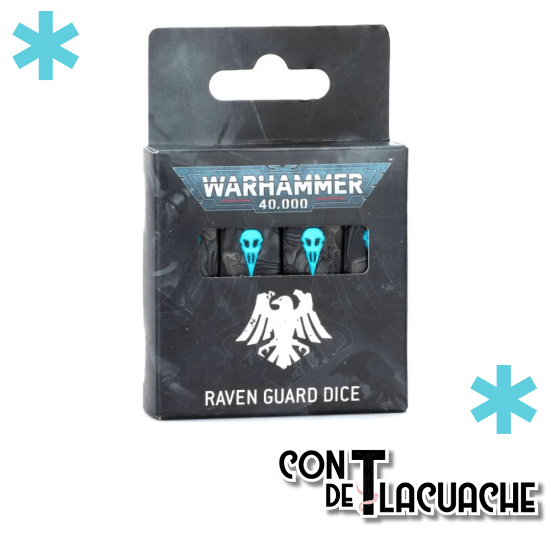 Warhammer 40000 Raven Guard Dice | Games Workshop - Con T de Tlacuache - Games Workshop