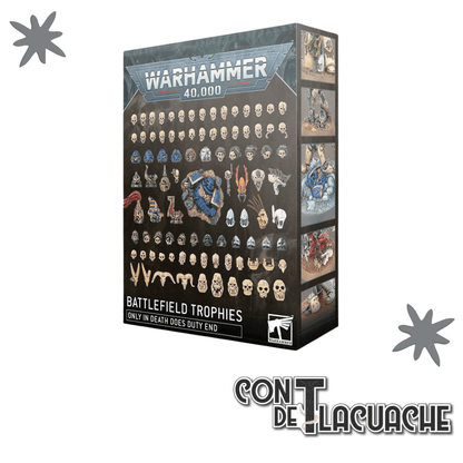  Warhammer 40K Battlefield Trophies | Games Workshop - Con T de Tlacuache - Games Workshop
