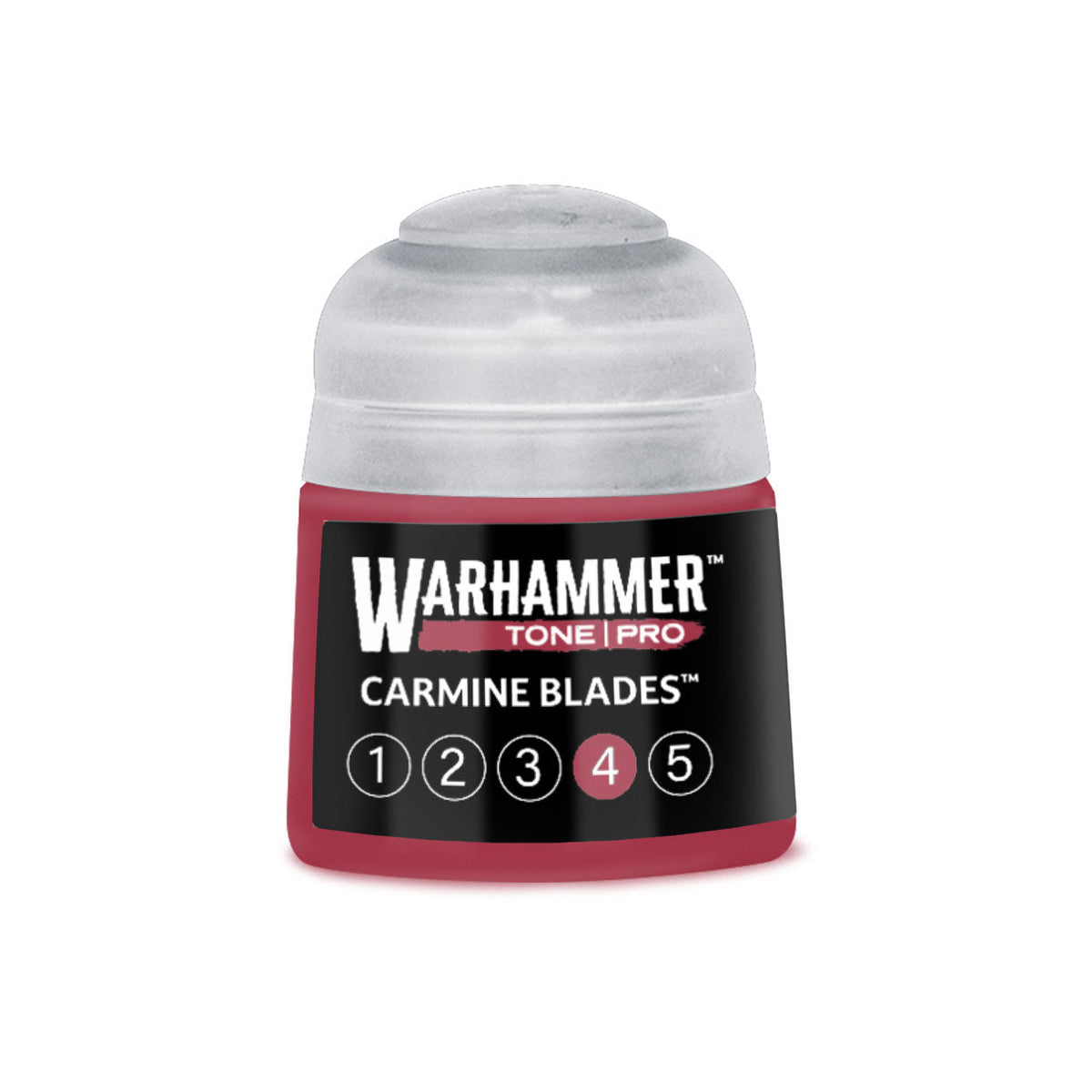 Warhammer Tone Pro: Carmine Blades 4 (12 ml) - Con T de Tlacuache - Games Workshop