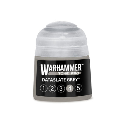 Warhammer Tone Pro: Dataslate Grey 4 (12 ml) - Con T de Tlacuache - Games Workshop