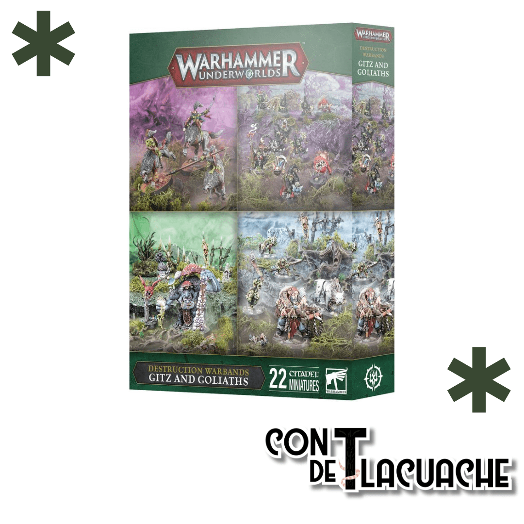 Warhammer Underworlds Gitz And Goliaths | Games Workshop - Con T de Tlacuache - Games Workshop