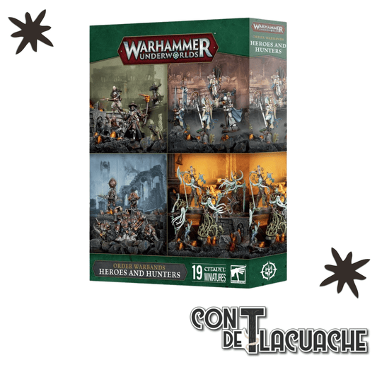 Warhammer Underworlds Heroes And Hunters | Games Workshop - Con T de Tlacuache - Games Workshop